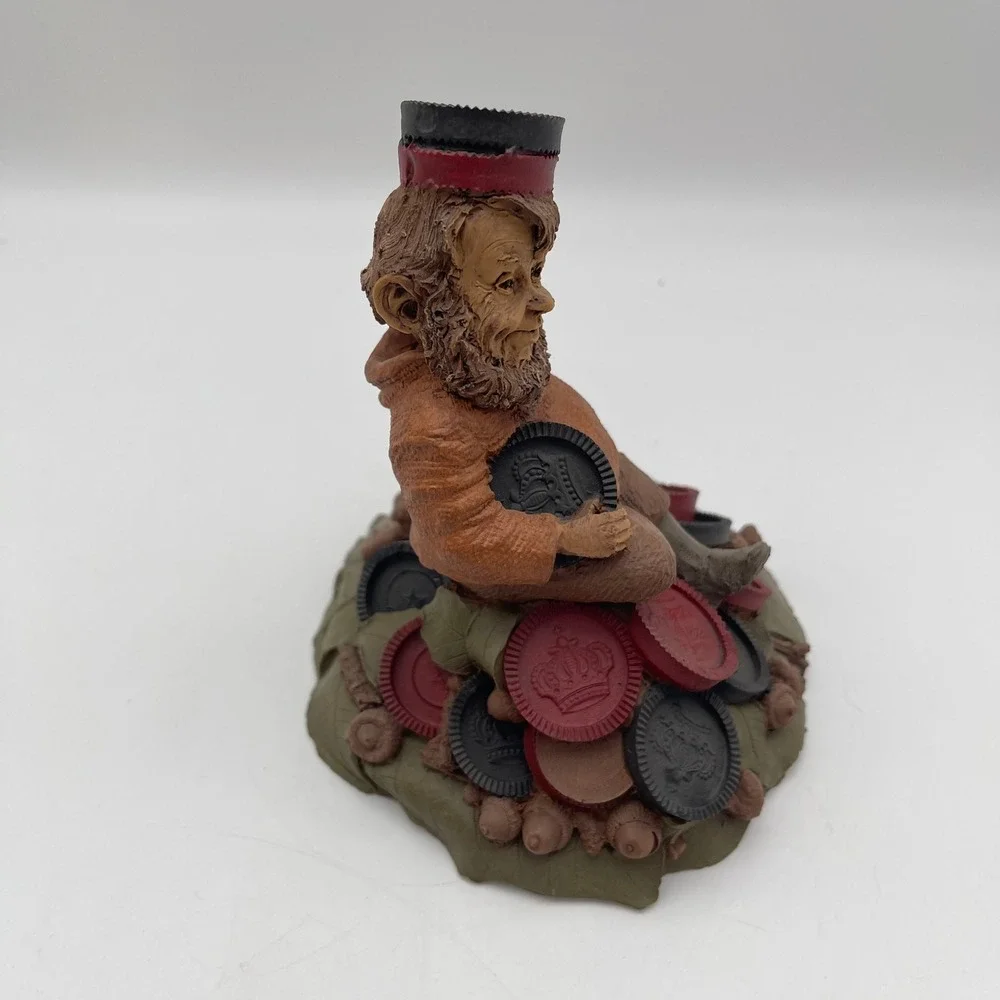 Tom Clark SIGNED Gnomes Chubby Cairn Studio 1986 COA ORIGINAL Box # 78